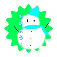 [LINEスタンプ] 雪だるまの手描きイラストスタンプ