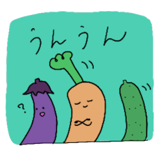 [LINEスタンプ] 元気なお野菜