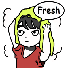 [LINEスタンプ] 日常 message 1