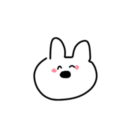 [LINEスタンプ] かわいいうさちゃんたち