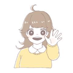 [LINEスタンプ] くせ毛のぼさ子ちゃん