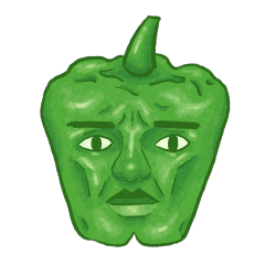 [LINEスタンプ] P-Man・ザ・ピーマン