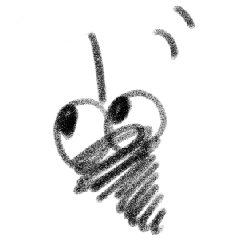 [LINEスタンプ] みのむしの怠惰な毎日
