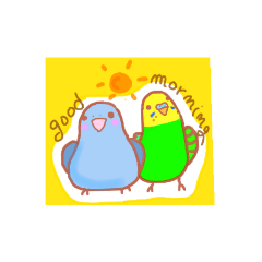 [LINEスタンプ] とりさんのあいさつ