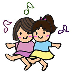 [LINEスタンプ] さくらちゃんとママの日常