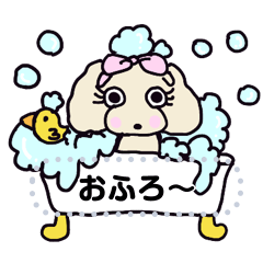 [LINEスタンプ] ココちゃんメッセージスタンプ