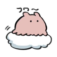 [LINEスタンプ] 空飛ぶメンダコ