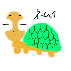 [LINEスタンプ] ヘモヘモカメ