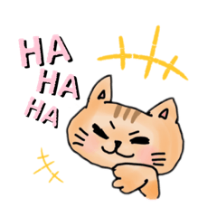 [LINEスタンプ] 福猫にゃん
