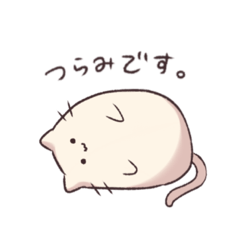 [LINEスタンプ] もちもちのぬこ