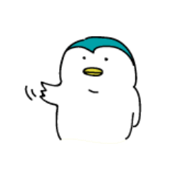 [LINEスタンプ] 不思議なペンギンの日常会話スタンプ