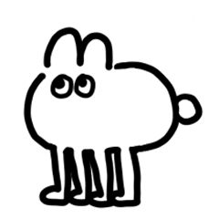 [LINEスタンプ] しらたまうさぎの生態