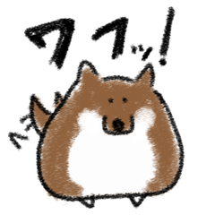 [LINEスタンプ] ワフわん