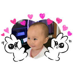 [LINEスタンプ] ❤恵羽❤