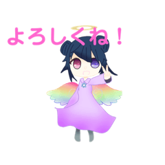 [LINEスタンプ] てんしたちのスタンプ！