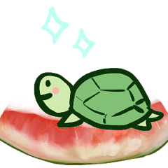 [LINEスタンプ] かめが好き