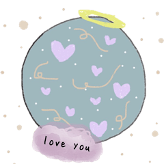 [LINEスタンプ] 宇宙の愛