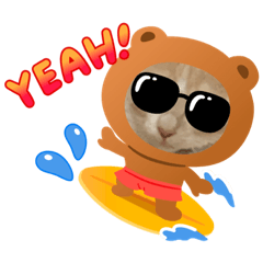 [LINEスタンプ] りくさん むぎさん
