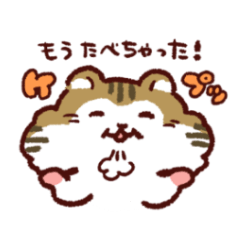 [LINEスタンプ] リスたまにチンチラ