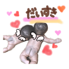 [LINEスタンプ] Rai＆Rihi