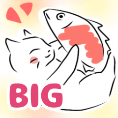 [LINEスタンプ] 猫のBIGスタンプ