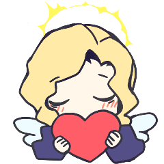 [LINEスタンプ] やみ天使ちゃんのスタンプ