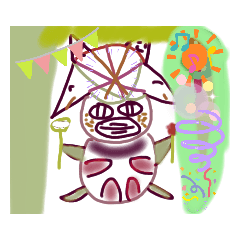 [LINEスタンプ] 四角四面