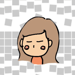 [LINEスタンプ] 絶妙な表情の女の子
