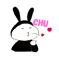 [LINEスタンプ] 忍者うさぴょん1
