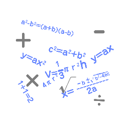 [LINEスタンプ] 数学得意な人のためのスタンプ