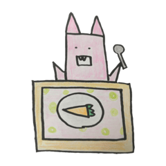 [LINEスタンプ] さんかくうさぴょん2
