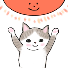 [LINEスタンプ] ほわほわ猫