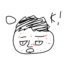 [LINEスタンプ] おでき出来男