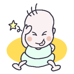 [LINEスタンプ] ベイビィれれ04