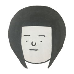 [LINEスタンプ] ぱつこちゃん