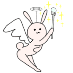 [LINEスタンプ] はだうさ