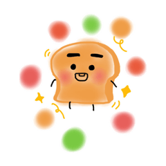 [LINEスタンプ] トースト君