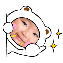 [LINEスタンプ] 朔久ちゃんマン②