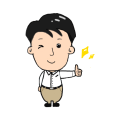 [LINEスタンプ] 男性風リアクションスタンプ