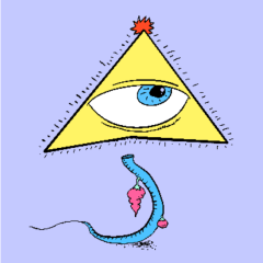 [LINEスタンプ] プロビデンスくんのシュールな日常