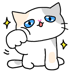 [LINEスタンプ] 猫！エキゾチックショートヘア（英語）