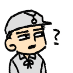 [LINEスタンプ] 俺と僕の実習着