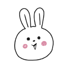 [LINEスタンプ] うさぎのうっちゃん