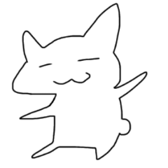 [LINEスタンプ] ねこふんじゃったどこいった