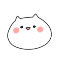 [LINEスタンプ] しろねこねこねこスタンプ