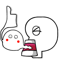 [LINEスタンプ] 心の叫び スカルスタンプ～無難～