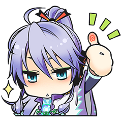 [LINEスタンプ] 神威がくぽスタンプ