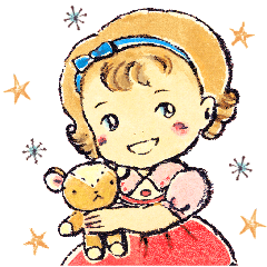 [LINEスタンプ] レトロかわいい仲間たち