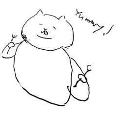 [LINEスタンプ] Yummyネコ