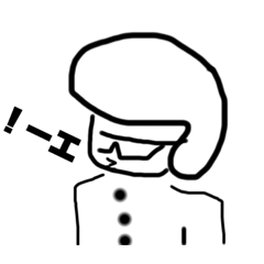 [LINEスタンプ] 僕の頭の中のサングラスボーイ